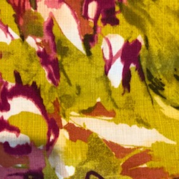 J.Crew pencil skirt in fuchsia and gold tones sz 4 - Picture 8 of 9